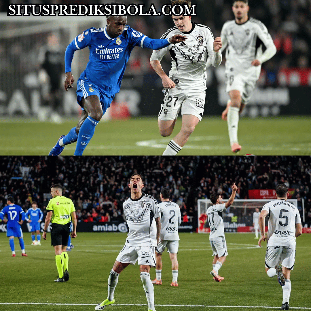 Albacete vs Real Madrid: El Real Tersingkir Dramatis 2-3 di Copa del Rey