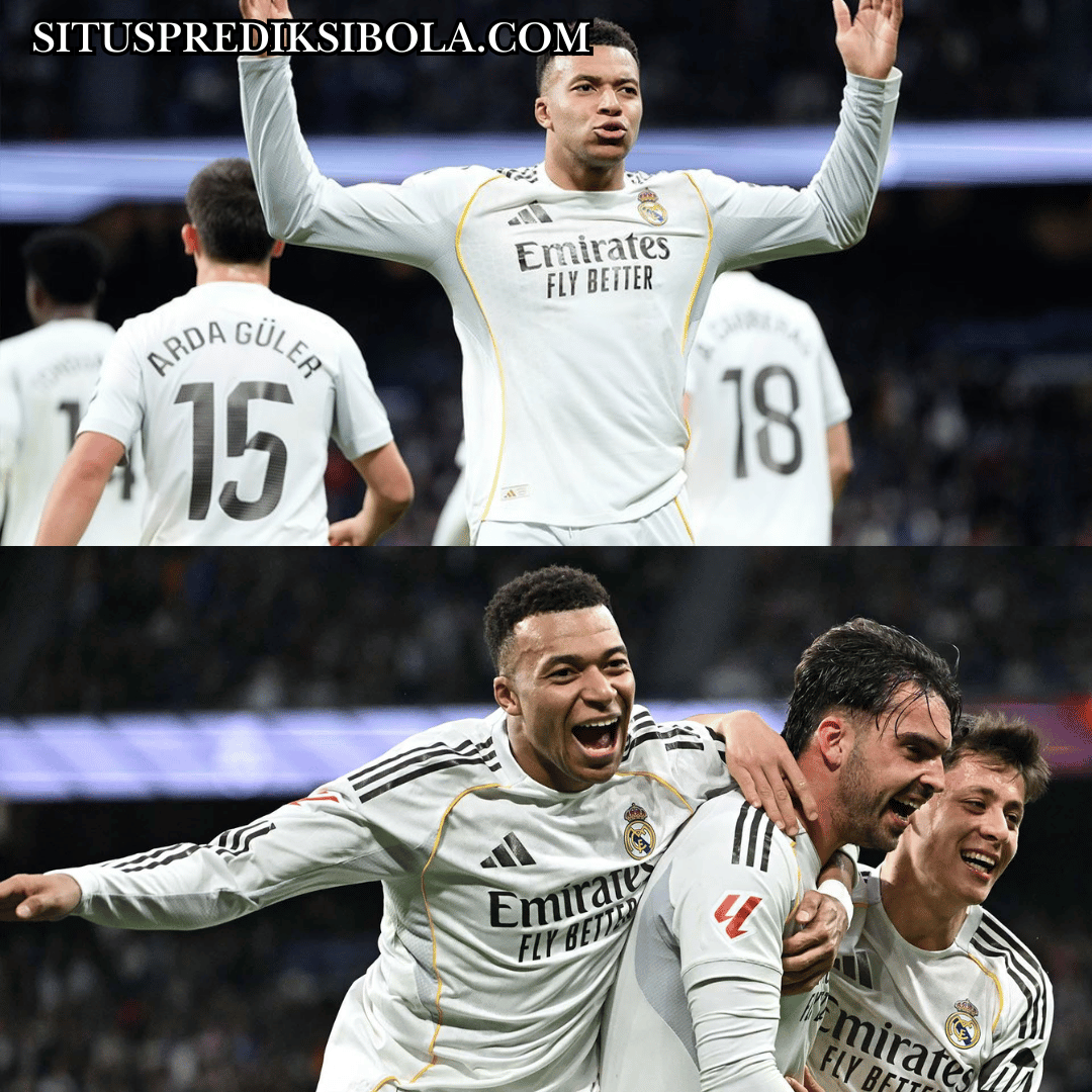 Real Madrid vs Monaco 6-1: Mbappé Menggila di Bernabéu