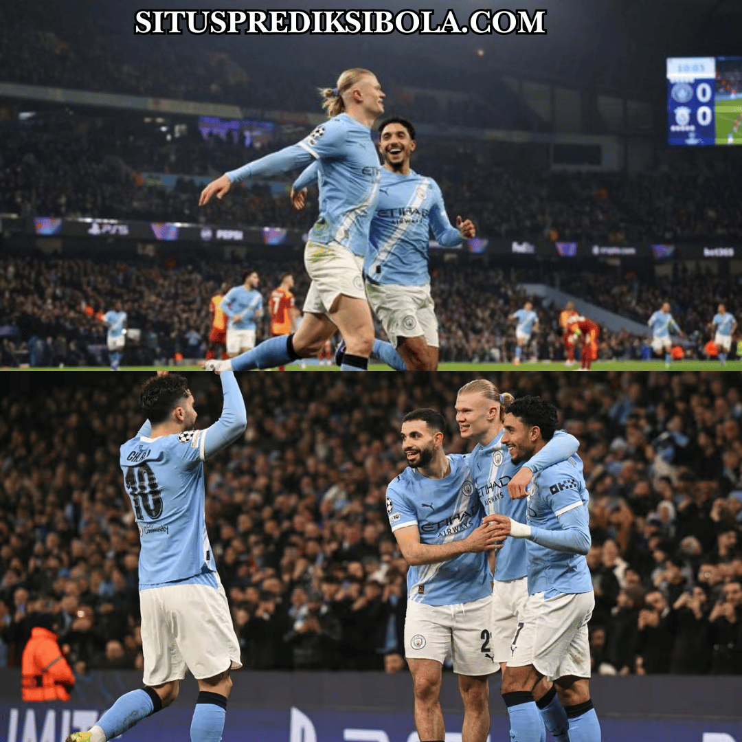 Man City vs Galatasaray berakhir 2-0 di Liga Champions UEFA. Haaland dan Cherki jadi penentu kemenangan City di Etihad Stadium.