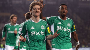 hasil qarabağ vs newcastle united